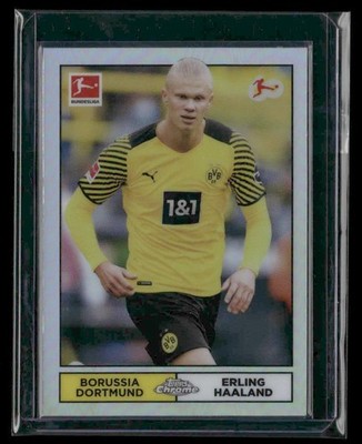 2023-24 Topps Chrome Bundesliga #LGU-10 Erling Haaland Legend Refractor