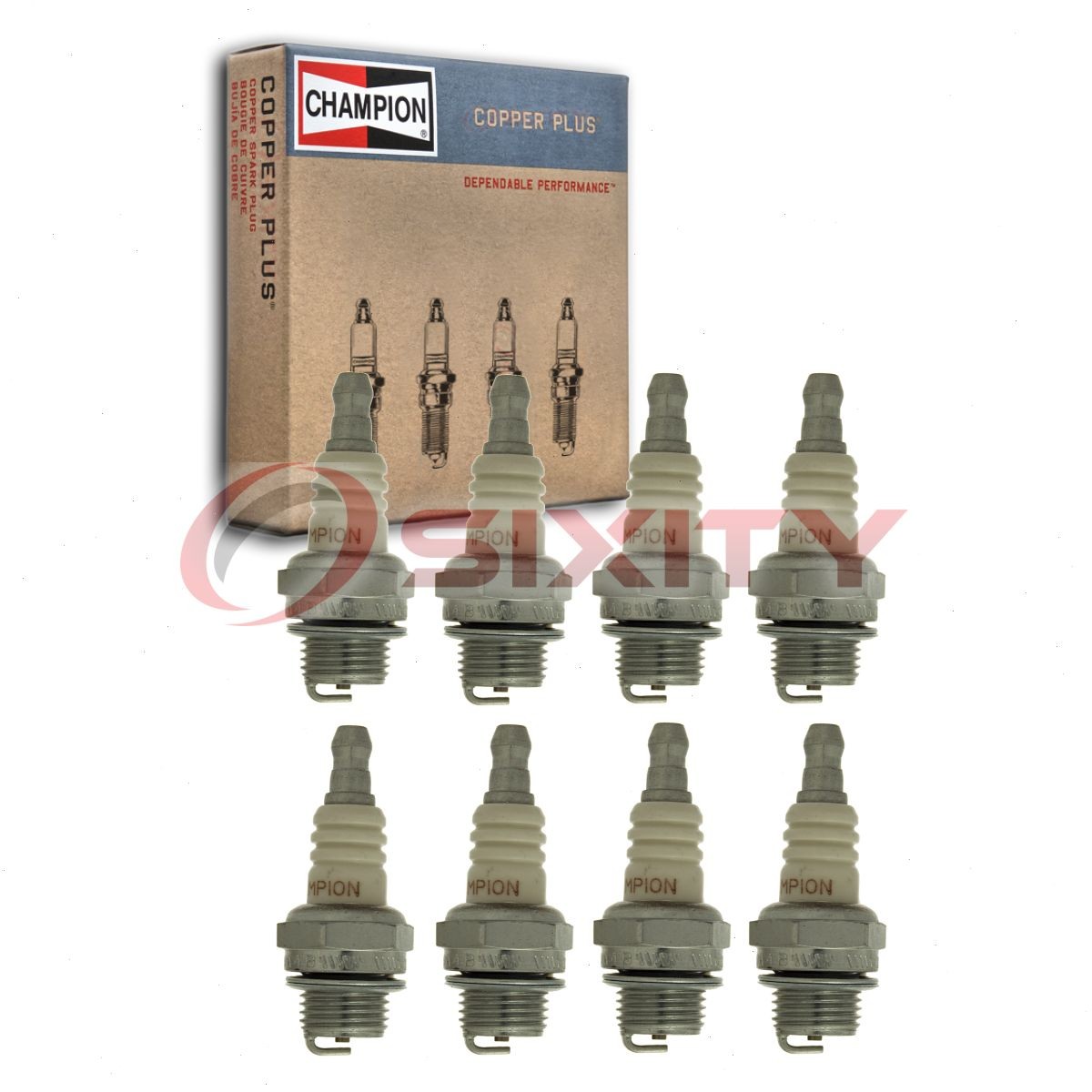 8 pc Champion Copper Plus 846-1 Spark Plugs for CJ14 5628 Ignition Wire mu