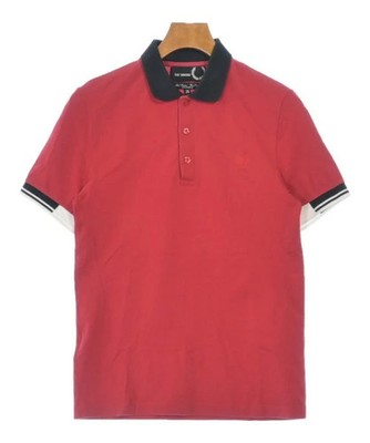 RAF Simons Men s Red Polo Shirt XS Used Secondhand Clothing