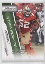2010 Playoff Prestige Xtra Points Green 20/25 Patrick Willis #172 HOF 0f8