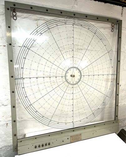 🔥VERY RARE WWII WW2 USN NAVY AIRCRAFT CARRIER SUMMARY AIR STRIKE PLOTTING BOARD - Picture 2 of 20