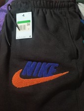 Mens Nike Swoosh Athletic Chenille Futura Jogger Fleece Pants Sweatpants New
