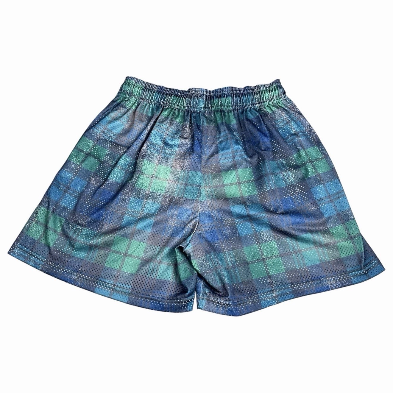 Eric Emanuel EE Green Black Plaid Basic Shorts Si… - image 2