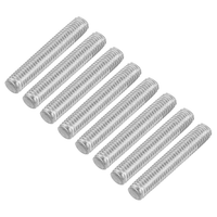 8 StüCk Vollgewindestange, M5 X 30 Mm, 304 Edelstahl, Rechtsgewindebolzen, M5–0,