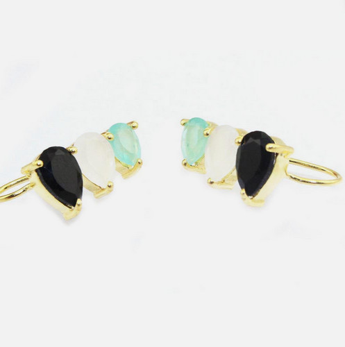 Tricolor stone ear climbers