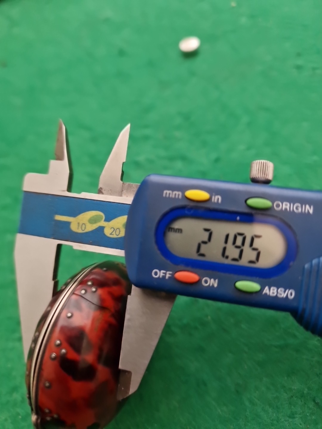 Silver and Shell Pocket Watch Outer Case. Good Co… - image 5