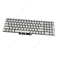 for HP 15-bs 15-bs144wm 15-bs234wm Laptop Laptop US Layout Keyboard Silver