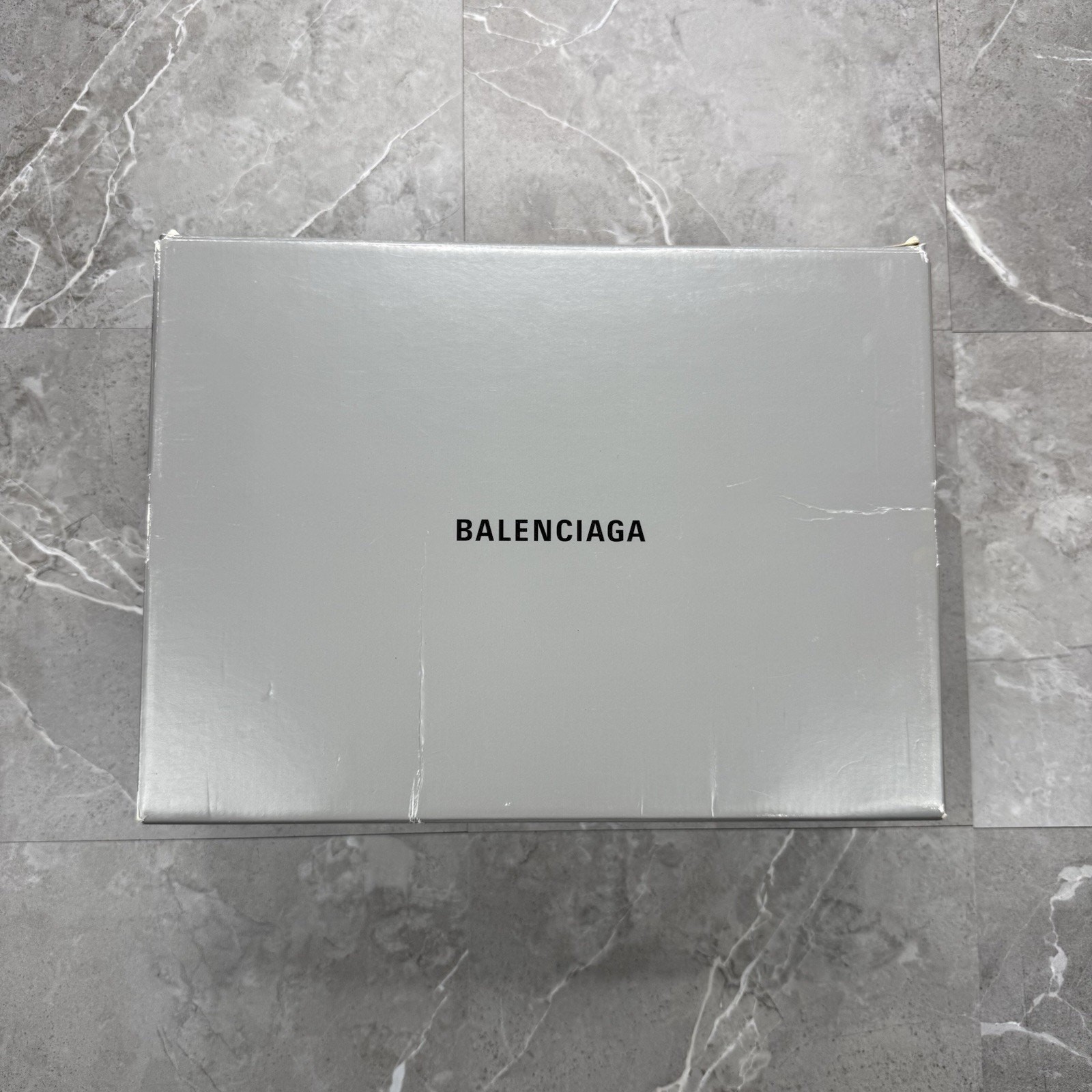 Balenciaga Speed Lace Up Navy White Neon Yellow Sneakers Men’s 13 thumbnail 12