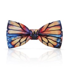 Fun Bow Ties for Men Original Design Print Funny Patterned Pre-Tied Butterfly