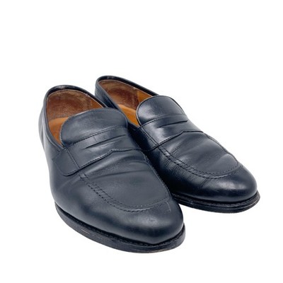Allen Edmonds Men's Black Lake Forest Leather Penny Loafers Size 9.5 EEE