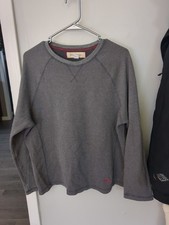 Tommy Bahama Thermal Shirt Mens Medium Gray Waffle Crewneck Euc
