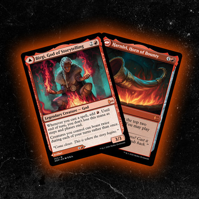 Birgi, God of Storytelling - Custom MTG Commander / Playtest Card