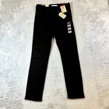 Levi's Women's Black 311 Shaping Skinny Mid Rise Jeans Size 6 Short W28/ L28