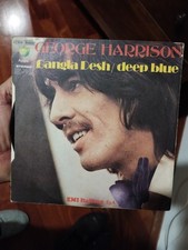  Vinile 45 giri 7" George Harrison - Bangla Desh / Deep Blue -1971 EMI Italiana 