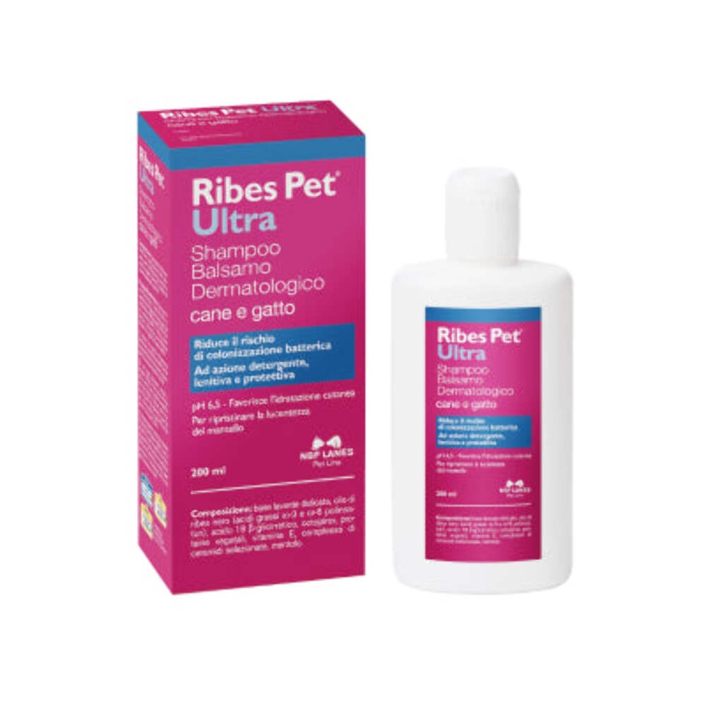 Ribes Nbf Lanes Pet Ultra Shampoo Dermatologico 200 Ml - Immagine 2