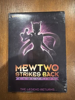 Pokemon Mewtwo Strikes Back Evolution (DVD, 2020) - Brand New/Sealed 