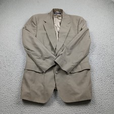 Vintage Brooks Brothers Blazer Mens 40R Beige Sport Coat Union Made