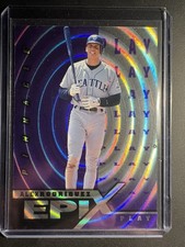 1998 Pinnacle Epix Play Purple Alex Rodriguez #E13 Seattle Mariners