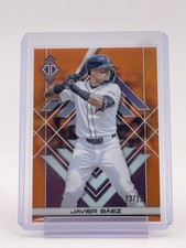 JAVIER BAEZ 2025 TOPPS TRANSCENDENT CHROME ORANGE #17 TIGERS /25 Q5650