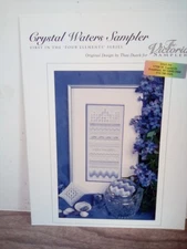 The Victoria Sampler Crystal Waters Cross Stitch Pattern Leaflet #15 Thea Dueck