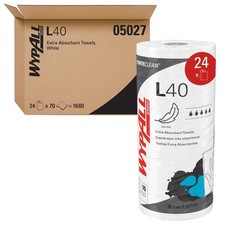 Wypall Powerclean L40 Cloths Extra Absorbent Wipes 05027 Bulk Paper Wipers