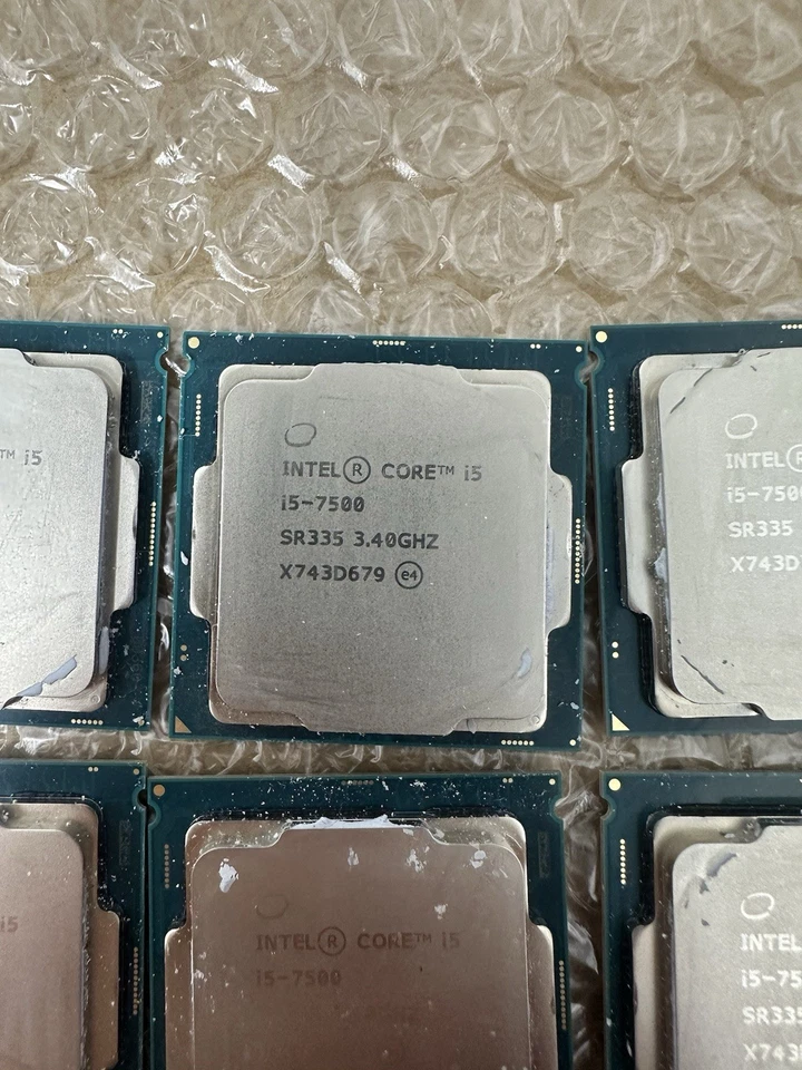 6x Procesadores Intel i5-7500 SR335 3,40 GHz  Foto 3 de 4