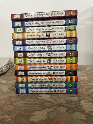 Diary Of A Wimpy Kid Book Lot 1-13 Jeff Kinney Paperback & Hardcover Books Mixed