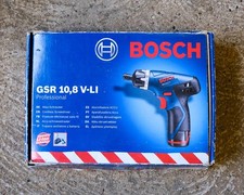 Bosch  Professional GSR 10,8v-LI Screwdriver With Charger