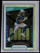 2021 Panini Prestige #FF-11 Christian McCaffrey Franchise Favorites Xtra Points