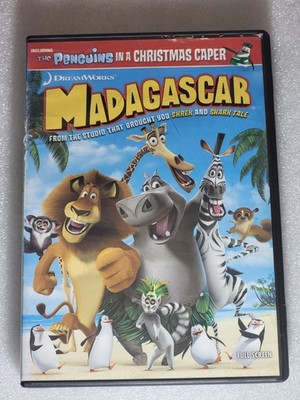 Madagascar (DVD, 2005) DreamWorks Animation Includes Penguins Christmas Caper