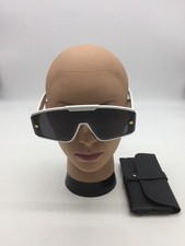 Dior White Trendy Designer Sunglasses 68-145 Grey Lens