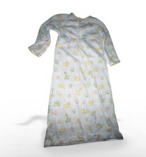 Vintage Carter's Newborn Baby Layette Size Sleep Robe / Gown USA