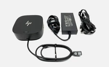 HP USB-C G5 Dock With 120W AC Adapter Charger Docking Station New Open Box