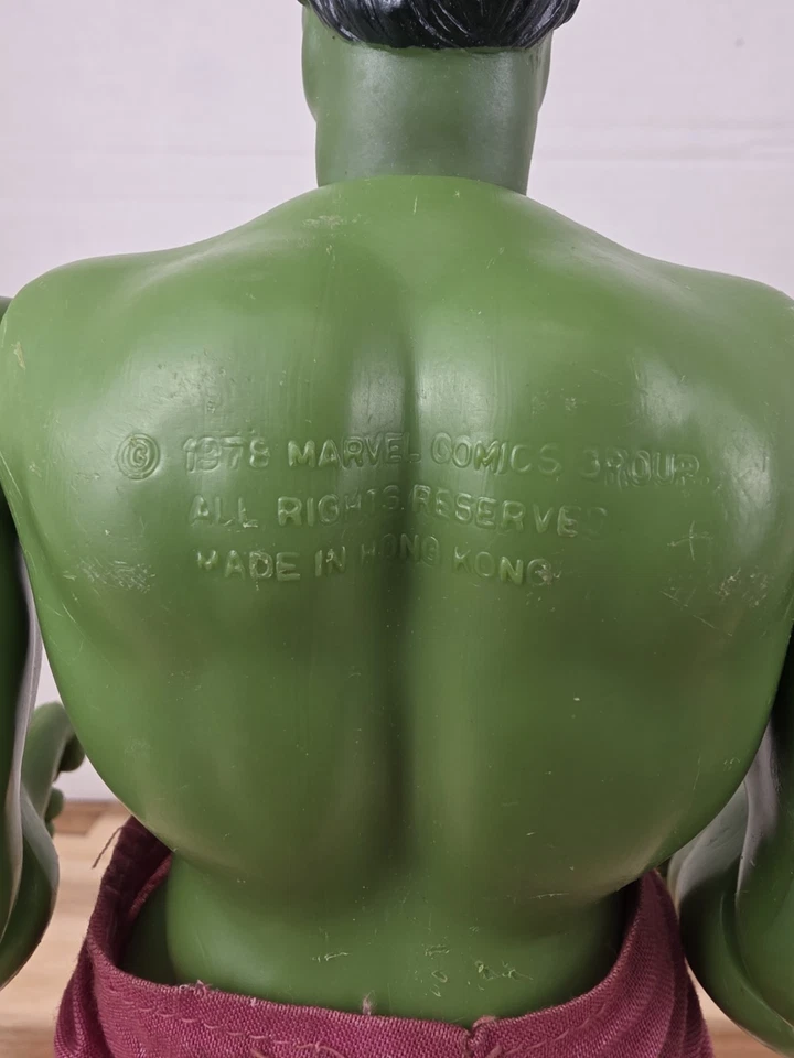 1978 Mego Marvel Comics Incredible Hulk 12” Vintage Figure - Image 3 of 4