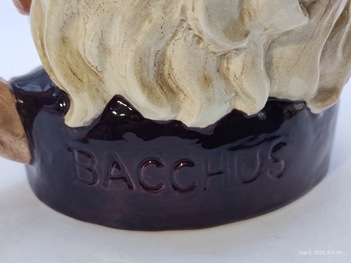 Large 1958 Royal Doulton Bacchus 7" Toby Jug D6499 - Picture 12 of 12