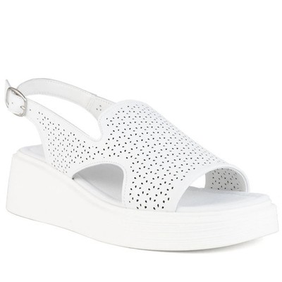 White Casual Open Sandals Super Comfort A6387