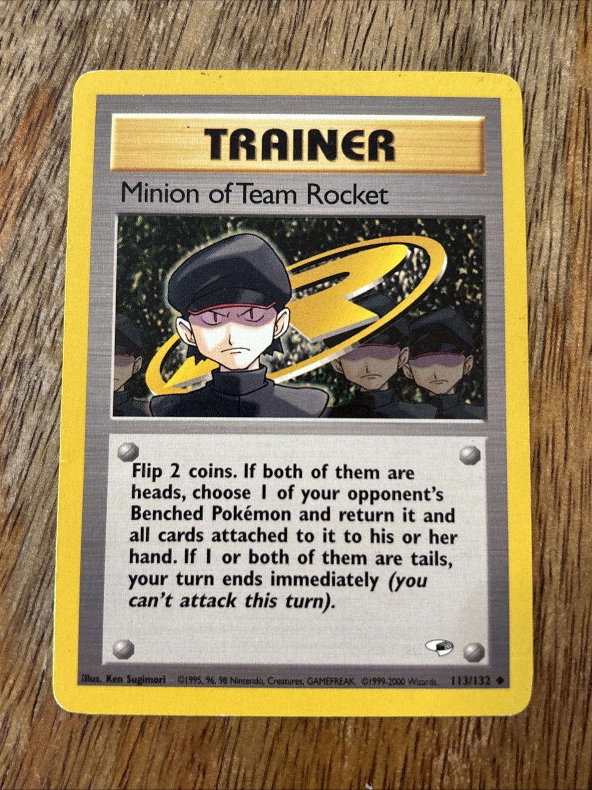 Minion of Team Rocket 113/132 Gym Heroes Regular Unlimited