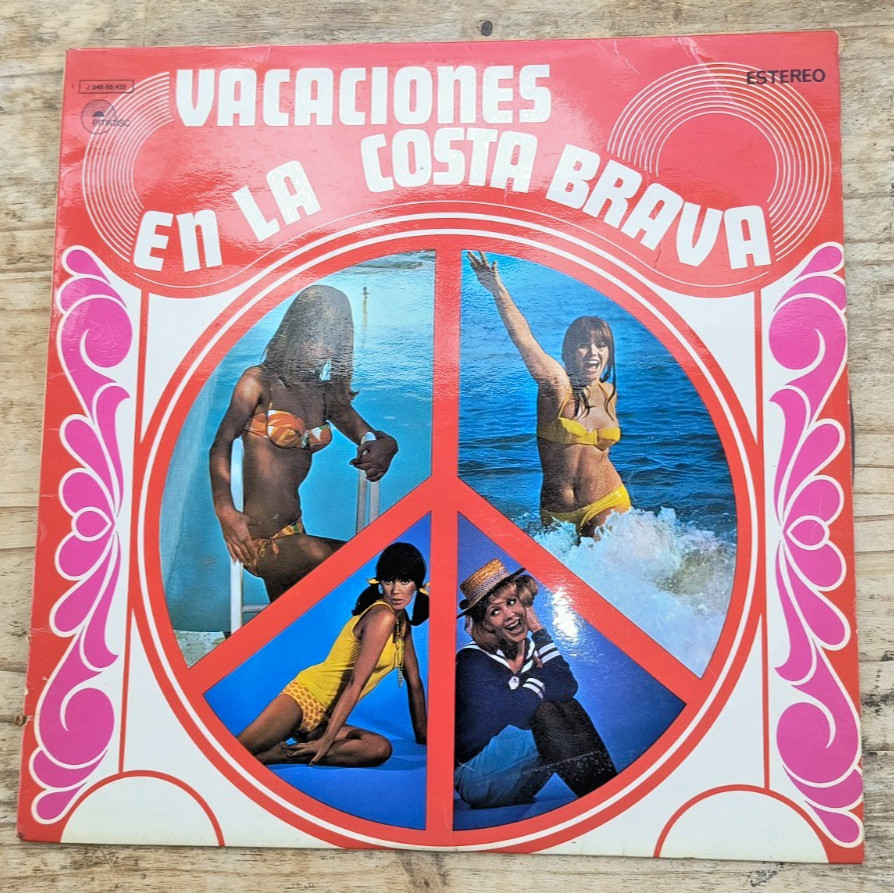 VACACIONES EN LA COSTA BRAVA LP SPAIN FOLK 1971 LOS DIABLOS PILOTO