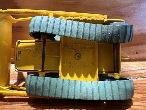 MATCHBOX BULLDOZER, POWER SHOVEL, EXCAVATOR, DUMP TRUCK 4 PIECE BUNDLE VINTAGE - Picture 18 of 18