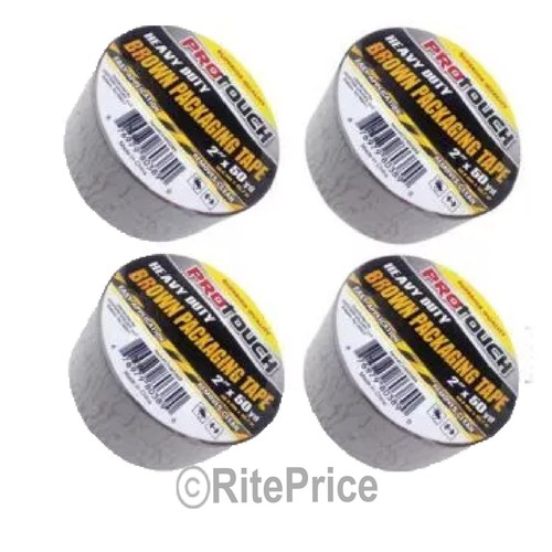 Heavy Duty Carton Sealing Brown Packing Tape Box Shipping 2" x 50 Yards (8 Pk) - Picture 3 of 7