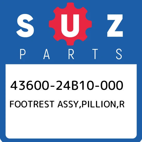 FOOTREST ASSY, PILLION RH