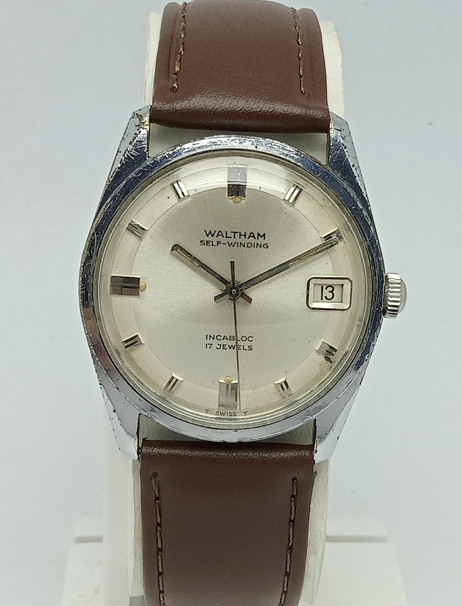 Waltham self winding watch incabloc 17 jewels cheap