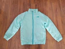 THE NORTH FACE Kira Insulated Liner Jacket GIRLS SZ M 10/12 Mint Green