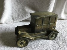 Vintage Banthrico Inc. Metal Still Bank People s Bank Advertisement Old Car