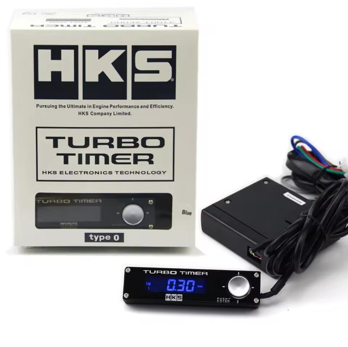 HKS Turbo Timer 9th Gen TYPE-0 PUSH Start complete kit