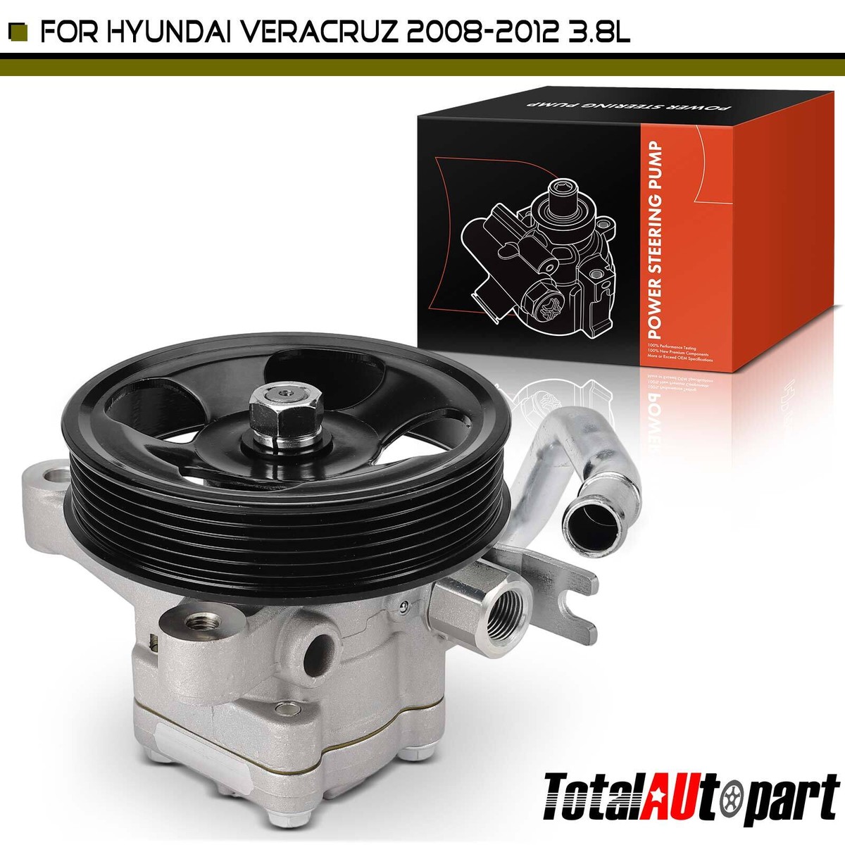Power Steering Pump with Pulley for Hyundai Veracruz 2008 2009