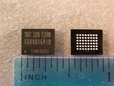 10 Samsung K6R4016V1D High Speed CMOS Static Ram ICs