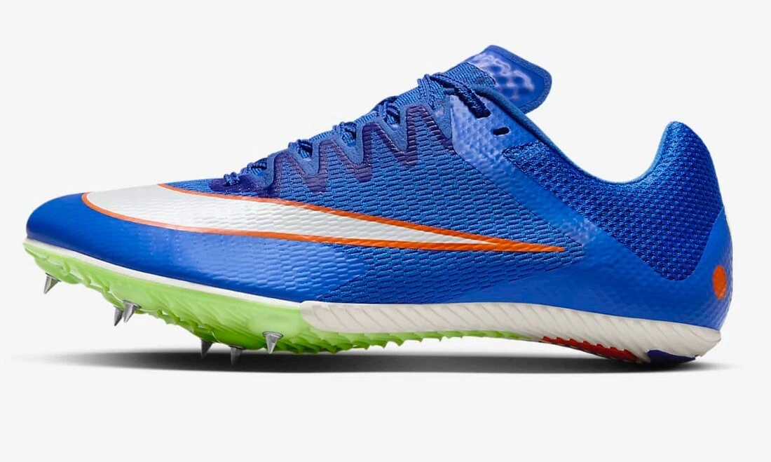 Chaussures de sprint bleu Nike Rival Sprint Track Field Racer DC8753 401, hommes 9,5