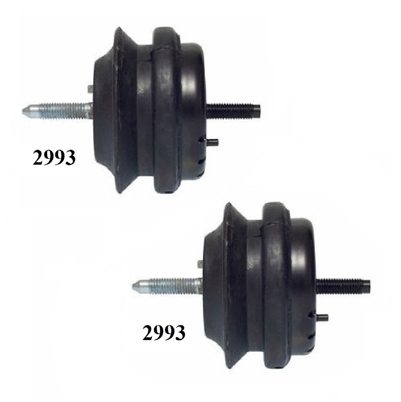 Front Left & Right Engine Motor Mount Set (2-Piece) - Fits Ford Mustang 3.7L To 5.2L V8