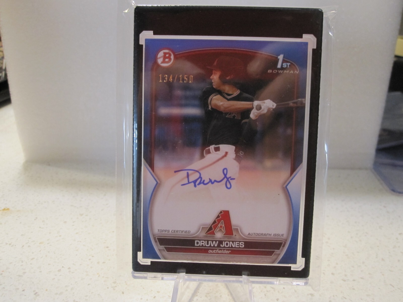 2023 Bowman Druw Jones 1st Bowman Auto PPA-DJS Blue 134/150